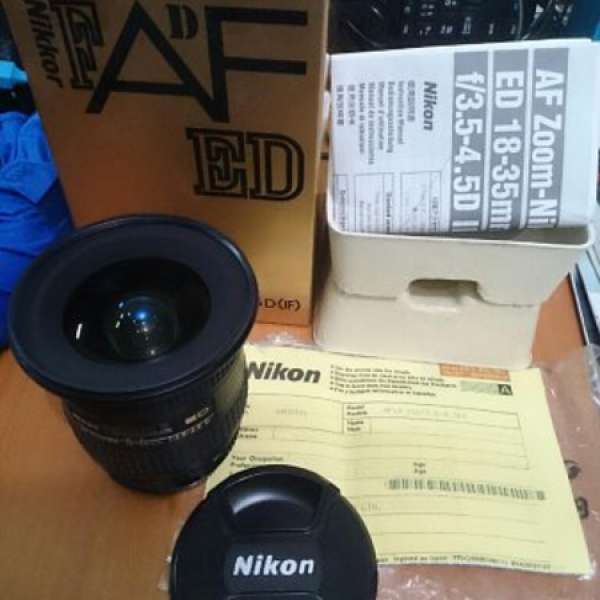 Nikon AF Zoom-Nikkor ED 18-35mm f/3.5-4.5D IF