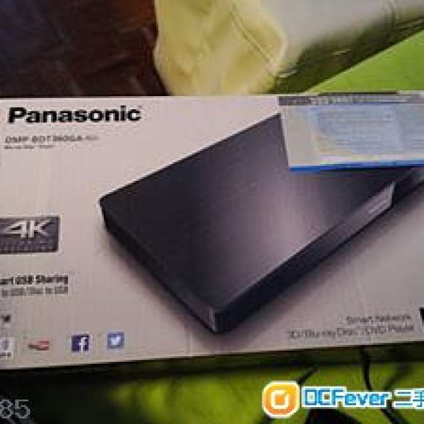 全新未開盒Panasonic 4K_3D Blu-ray 碟機