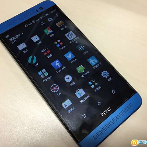 HTC One E8 藍色行貨全套齊  9成新  1年保養