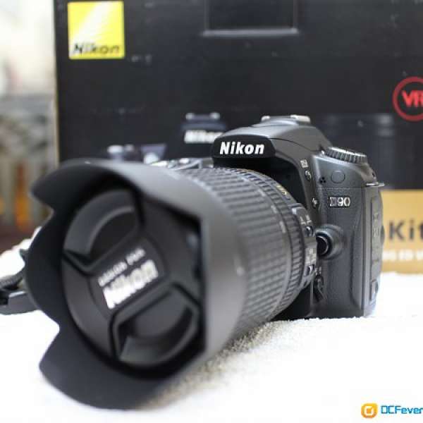 代友出售近乎全新黑色Nikon D90單反相機售HK$3800