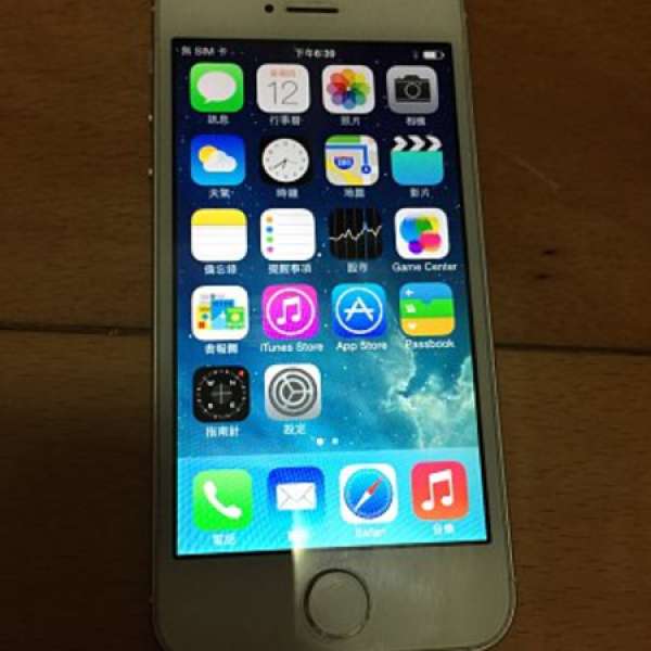 iPhone 5s 16GB 白/銀