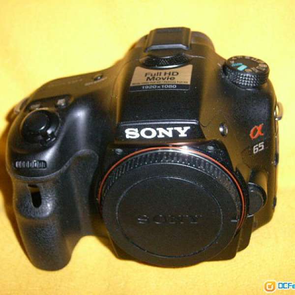 Sony SLT－A65VY 18-55 mm + 55-200 mm 雙鏡頭,90% new,