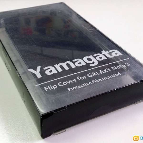 (全新黑色) Samsung Galaxy Note 3 日本 YAMAGATA 原裝套 + 保護貼