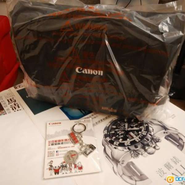 Canon PhotoMarathon 2014 攝影馬拉松 公開組 黑色紀念版相機袋連金屬鎖匙扣紀念品