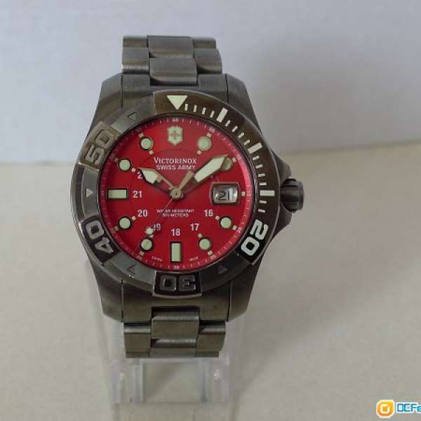 Swiss Victorinox維氏瑞士制Master 500米潛水錶500m PVD diver watc