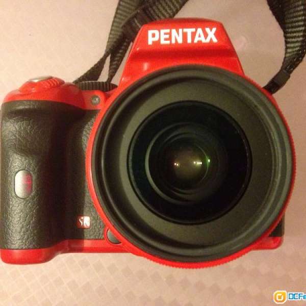 Pentax 紅色 DA35mm f2.4 red color