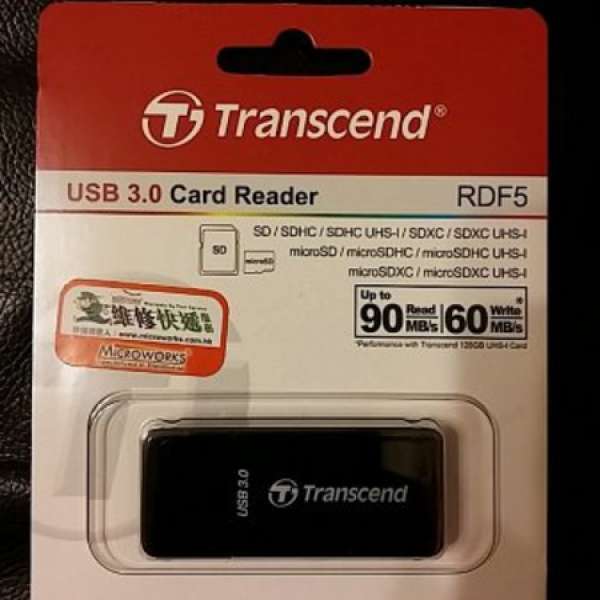 Brand New Transend USB3.0 card Reader Lifetime Warranty