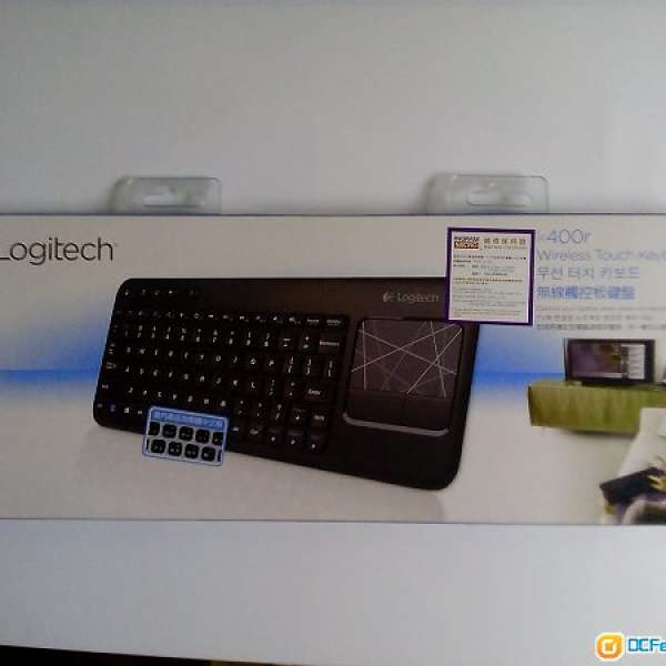 全新 Logitech® K400r  無線觸控鍵盤