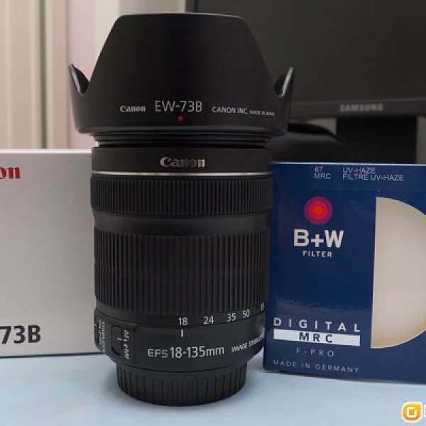 Canon 95% new 18-135 STM Lens