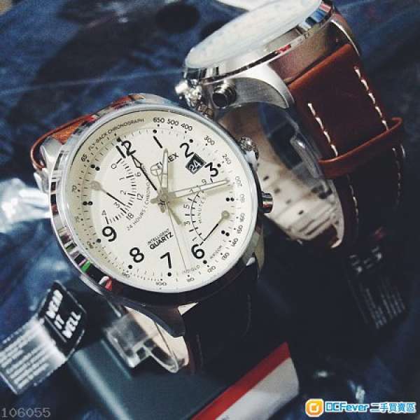 TIMEX Men's Watch 大裝手錶 T2N932 背光燈 黃翠如 款 生日禮物