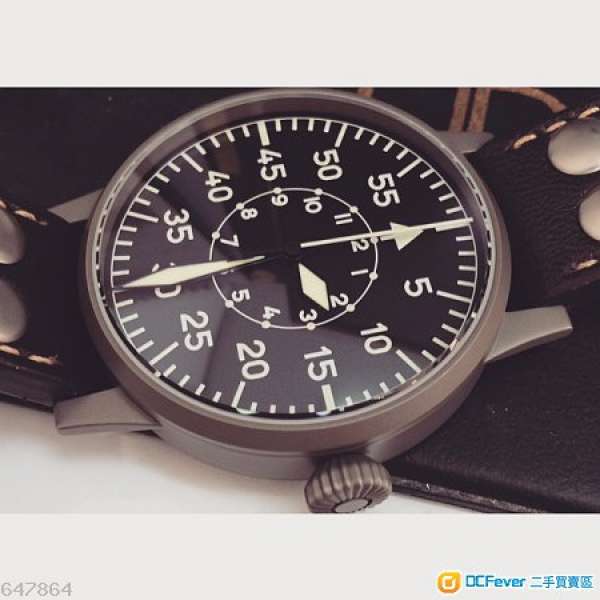 Laco 1925 PILOT WATCH TYPE B 二戰德國空軍全自動機械手錶