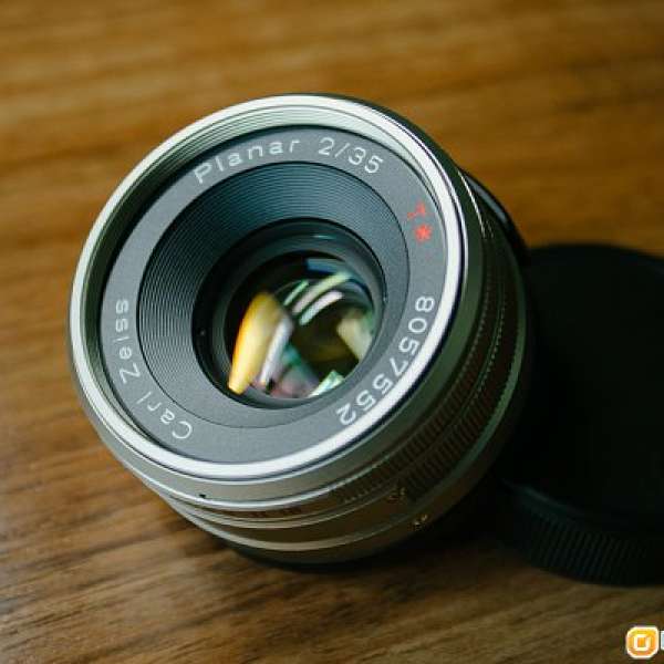 Contax G Carl Zeiss 35mm f2 Planar lens