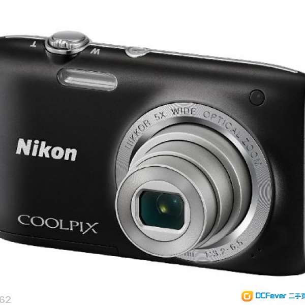 全場最低價DC ~ 全新行貨 Nikon CoolPix S2800 ,5 倍光學變焦 黑/銀