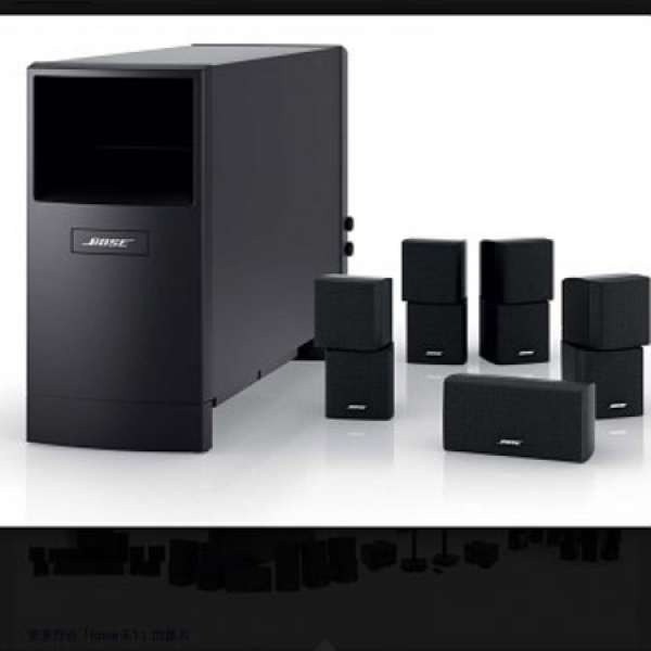 Bose Acoustimass 10 5.1聲道喇叭 + Onkyo Amplifier TX-sr606行貨