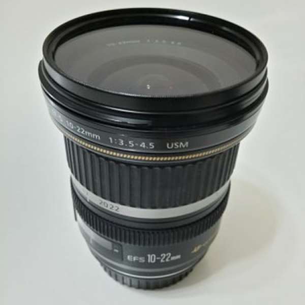 Canon EFS 10-22mm f/3.5-4.5 USM (連FILTER)