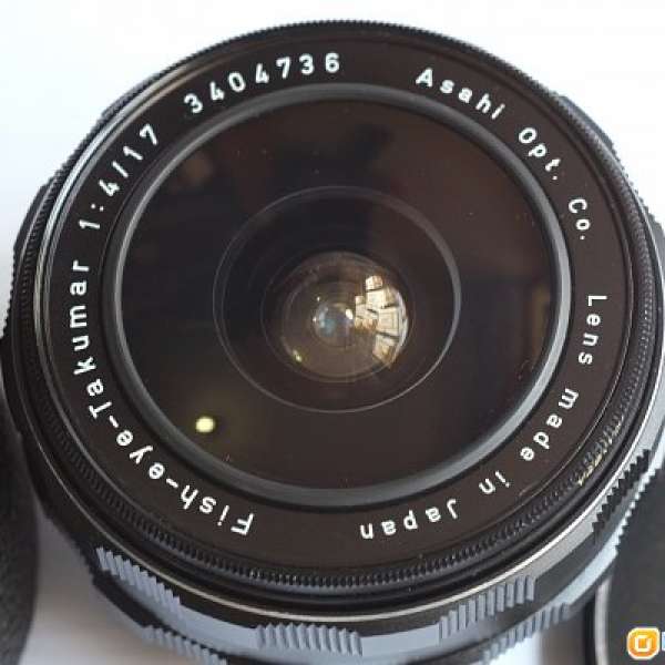 Pentax Fish-Eye-Takumar 17mm f/4 (M42 mount) 魚眼鏡