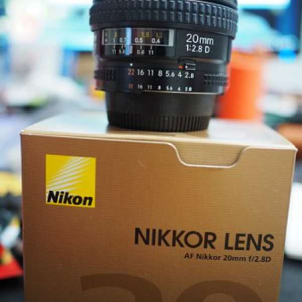 Nikon Nikkor AF 20mm F2.8D