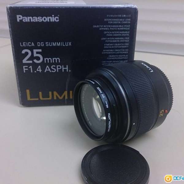 PANASONIC LEICA DG SUMMILUX 25mm F1.4 ASPH