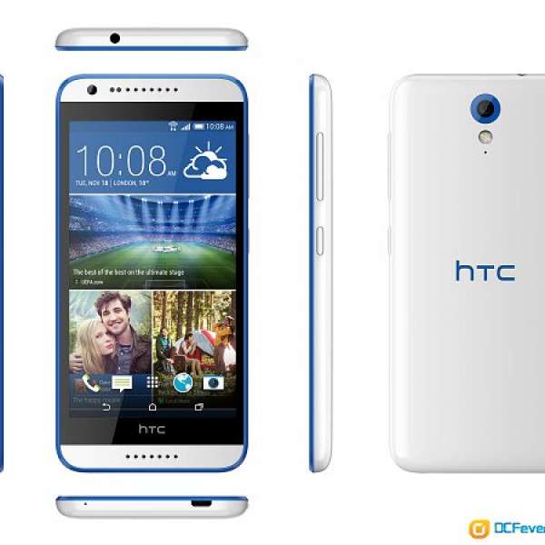 全新 白色 HTC Desire 620 dual sim 雙卡雙待 抽獎禮物 行貨無單