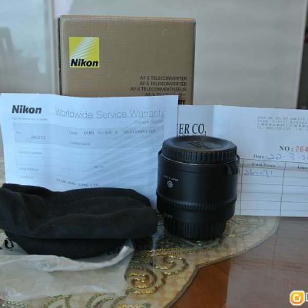 Nikon  TC-20E III  AF-S Teleconverter