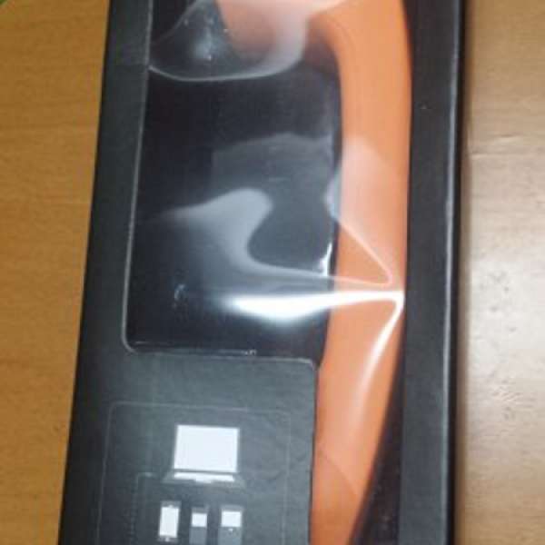 橙色復古式電話聽筒 Orange Retro Handset