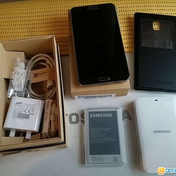 二手港行samsung galaxy note 3 Lte N9005 黑色