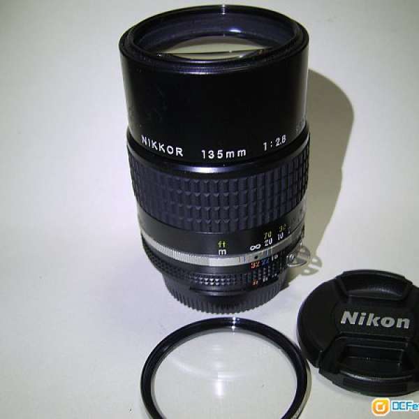 Nikon Nikkor 135mm F2.8 Ais Lens