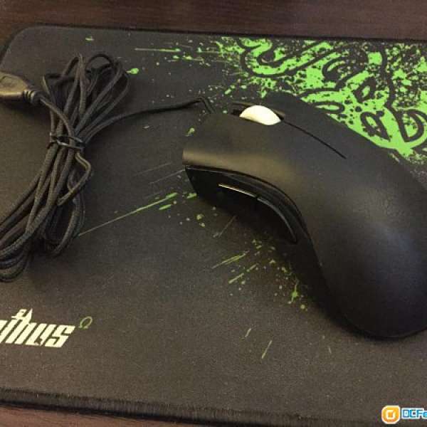 電競滑鼠 Razer DeathAdder 3500 & 鼠墊 Razer Goliathus (SPEED) 80%新