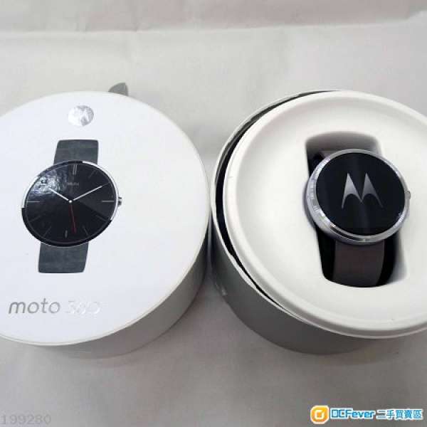 80% new Motorola Moto 360 智能手錶 銀色