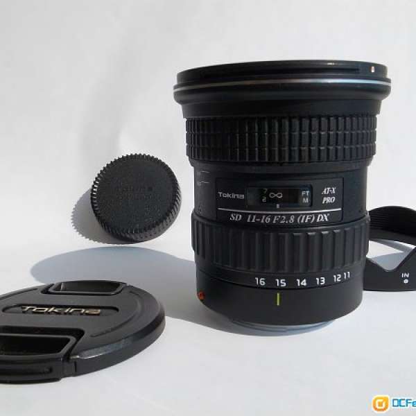 Tokina 11-16mm F2.8 Aspherical (AT-X116 PRO DX) Canon Mount