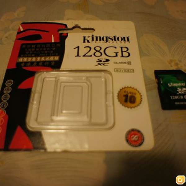 售 Kingston Class10 128GB SDXC Card