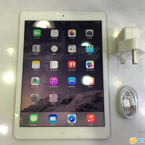 Apple iPad air 4G+wifi 插咭版 99%new 行貨 白色