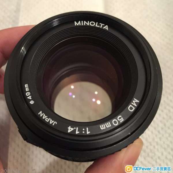 MINOLTA MD 50mm f1.4 手動鏡