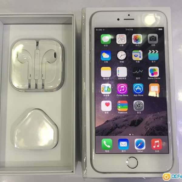 Apple iphone6 5.5 plus 64GB 香港行貨 白色 *99%new 有盒全套齊！