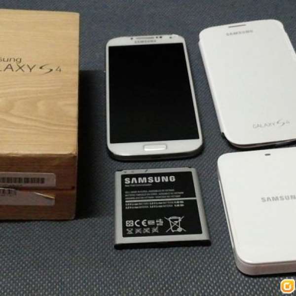 Samsung Galaxy S4 ,i9505 白色,4g, 行貨, 2電, (可换 Z2, iphone 5c, M8 )