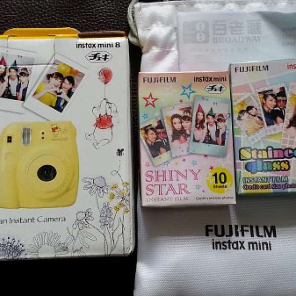 全新Fujifilm instax mini 8 行貨有百老匯單