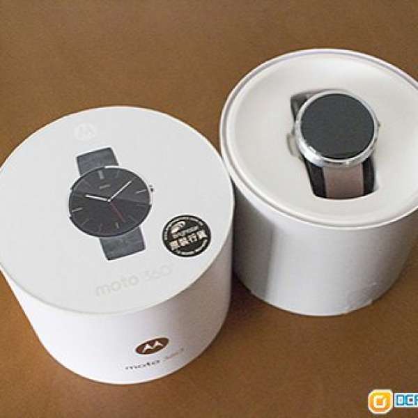 Moto 360 Grey Leather(灰色) 原裝行貨