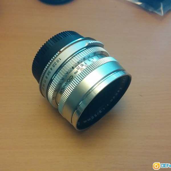95%New Schneider Xenon 50mm F1.9 DKL + Nikon Adaptor