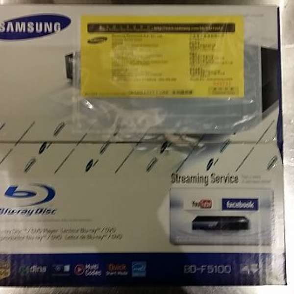 100% New Samsung BD-F5100 Blu-ray藍光碟機