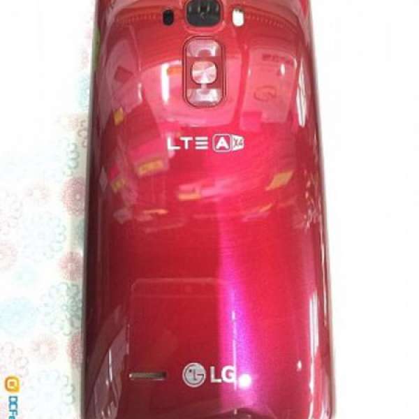 99.99%新 LG G Flex 2 紅色 韓水，有單有保養