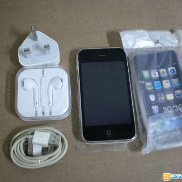 90% new Apple iPhone 3gs 16GB 白色 全套配件齊全