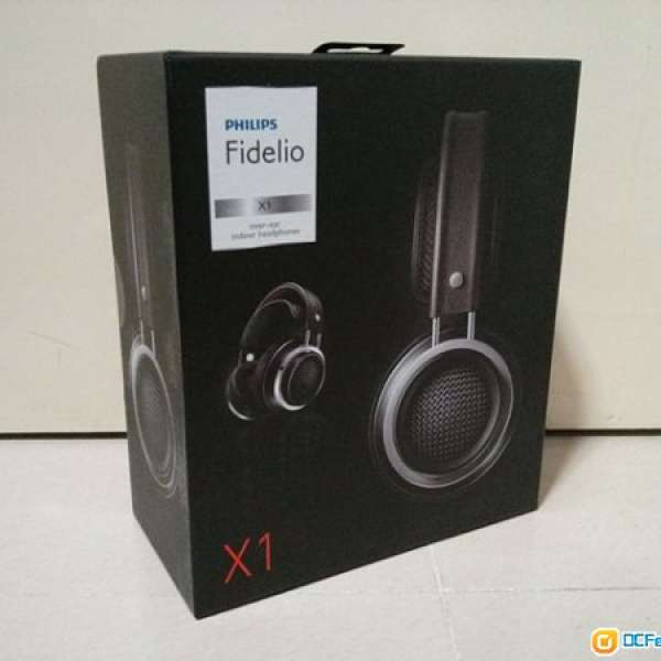 100% 全新 Philips Fidelio X1 耳機 筆 (清貨價, 最後一部)