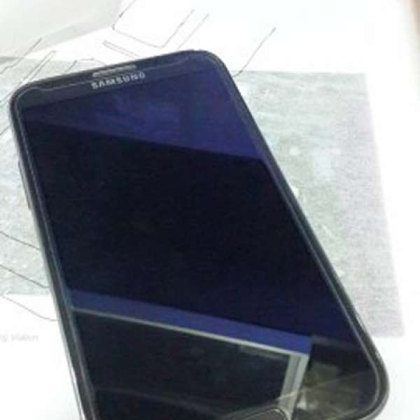 Samsung note 2 N7100 (黑色)，9成新，100% work (可換iphone5)