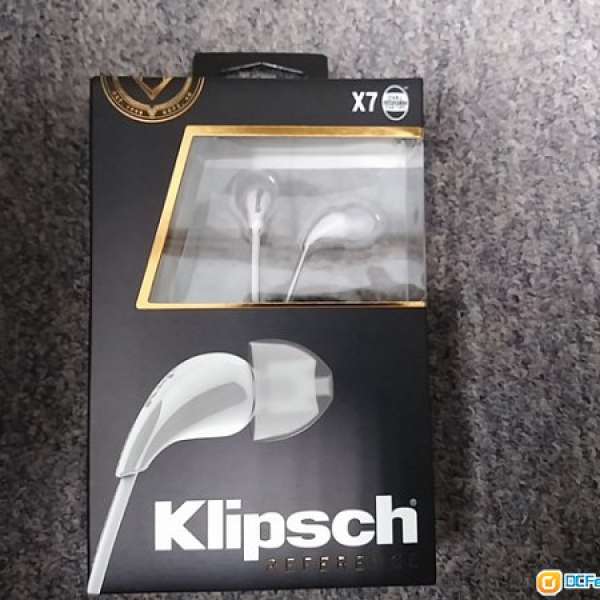 100% 全新 Klipsch X7 耳機