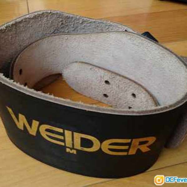 [全新] Weider Weight Training Real Leather Belt 健身 真皮 腰帶 [英國製造]
