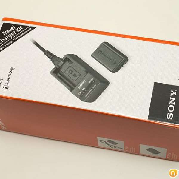 Sony ACC-TRW 原裝充電池連充電器套裝（全新）行貨