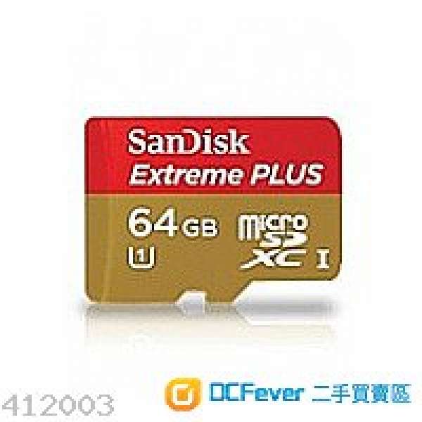 放SanDisk Extreme Plus microSDXC UHS-I 64GB