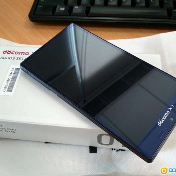 99% New SHARP AQUOS ZETA SH-01G (Blue Black)