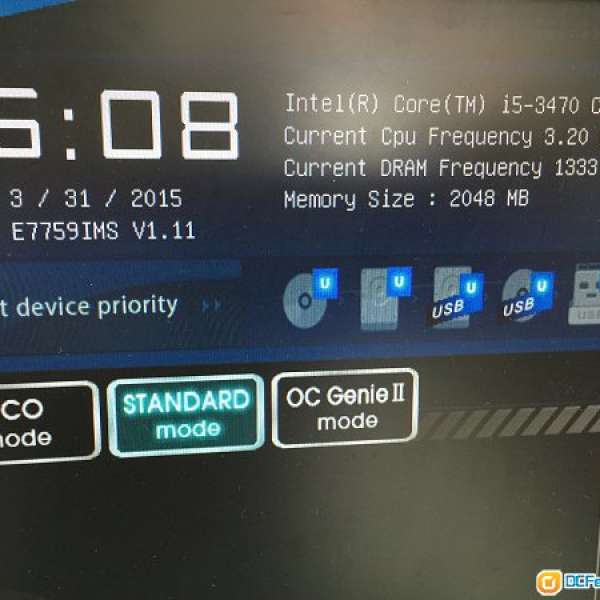 i5 3470 CPU 自用升級