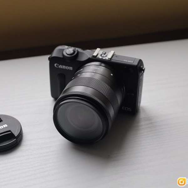 Canon EOS M2 EF-M 18-55mm Stm+90EX 95%新(行貨)